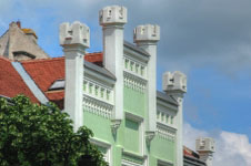Locatie Sibiu, arhitectura