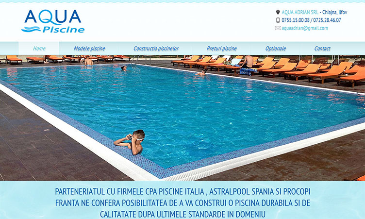 Constructii piscine
